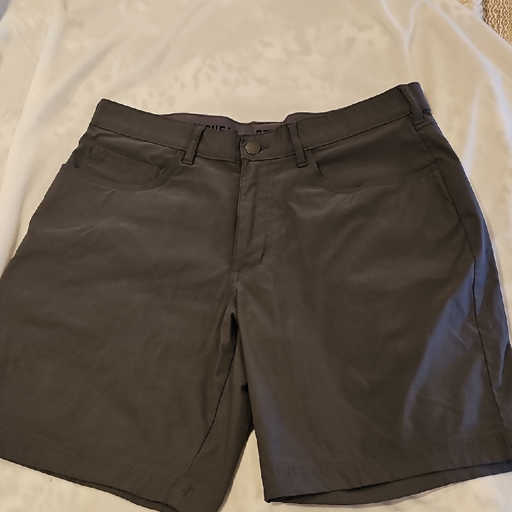 Redhead Mens Nylon Shorts Size 34 Gray